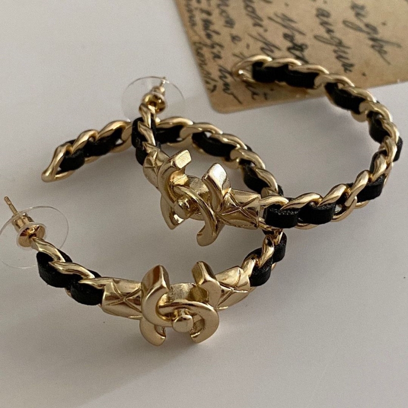 Ch*el earrings